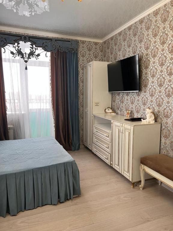 Гостинично-Банный Комплекс Майами Люкс Hotell Qostanaj Exteriör bild